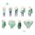 Tente anti uv bébé plage Vert 4 - vertbaudet enfant 