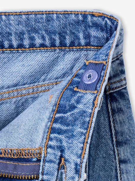 Short denim bleu clair 5 - vertbaudet enfant 