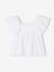 Blouse à volants gaze de coton écru 1 - vertbaudet enfant 