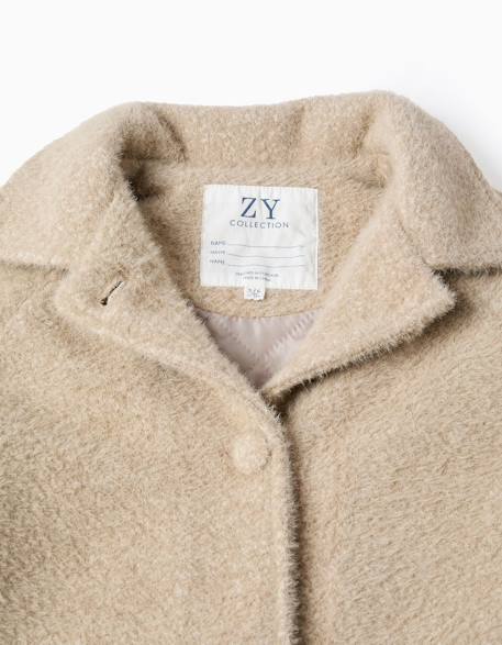 Blouson avec boutons Beige 3 - vertbaudet enfant 