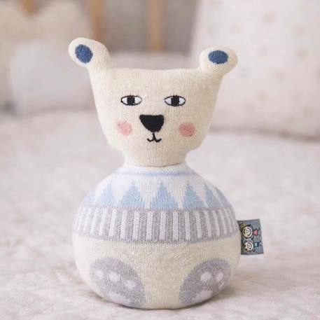 Jouet d'éveil culbuto cadeau de naissance Écru 5 - vertbaudet enfant 