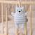 Peluche musicale ourson en coton Bleu 2 - vertbaudet enfant 