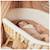 Lots de 2 bavoirs bandana en coton Blanc, marron clair+Multicolore fleuri 6 - vertbaudet enfant 