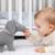 Peluche en coton bio doudou chien teckel Gris 3 - vertbaudet enfant 