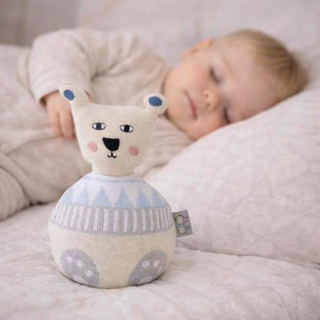 Jouet d'éveil culbuto cadeau de naissance Écru 3 - vertbaudet enfant 