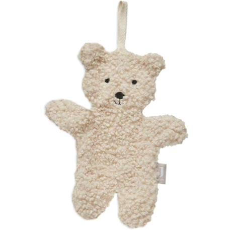Doudou attache sucette teddy bear Ecru+Rose+Vert 1 - vertbaudet enfant 