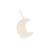 Doudou attache sucette lune Blanc crème 1 - vertbaudet enfant 