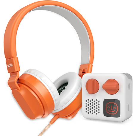 Casque audio orange Orange 3 - vertbaudet enfant 