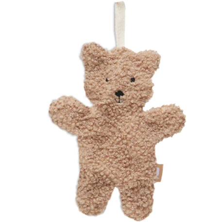 Doudou attache sucette teddy bear Biscuit+Ecru+Rose+Vert 1 - vertbaudet enfant 