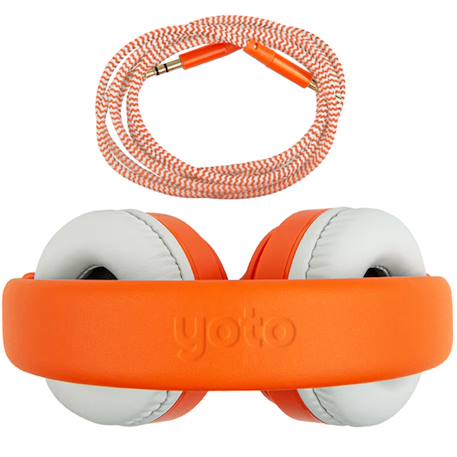 Casque audio orange Orange 2 - vertbaudet enfant 