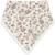 Lots de 2 bavoirs bandana en coton Blanc, marron clair+Multicolore fleuri 8 - vertbaudet enfant 