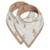 Lots de 2 bavoirs bandana en coton Blanc, marron clair+Multicolore fleuri 1 - vertbaudet enfant 