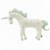 Peluche licorne en coton tricoté Écru 1 - vertbaudet enfant 