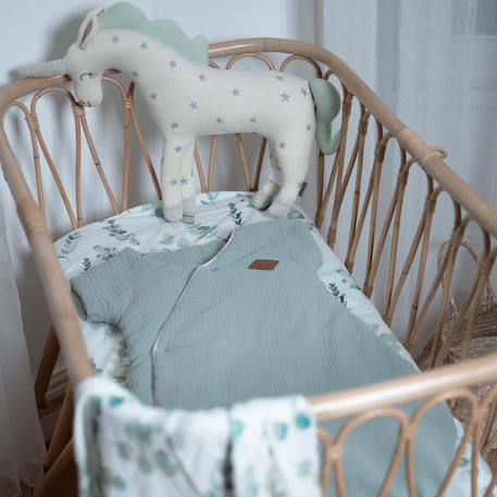 Peluche licorne en coton tricoté Écru 5 - vertbaudet enfant 