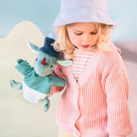 Marionnette à main joe le magicien Vert 5 - vertbaudet enfant 