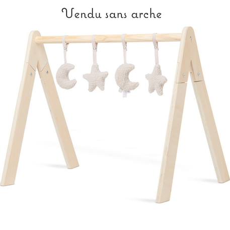 Lot de 4 jouets pour arche lune Blanc crème 2 - vertbaudet enfant 
