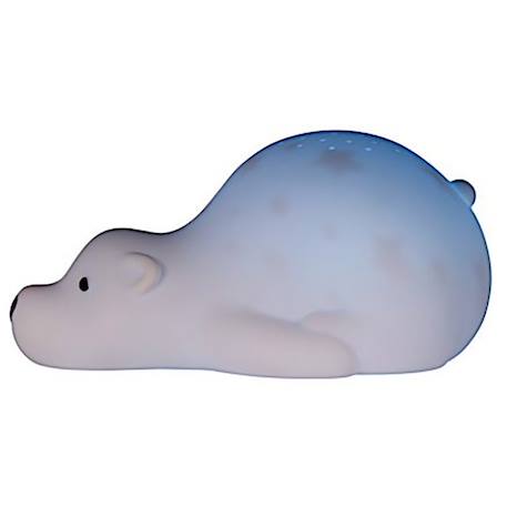 Veilleuse projecteur bjorn l'ours polaire Blanc 2 - vertbaudet enfant 