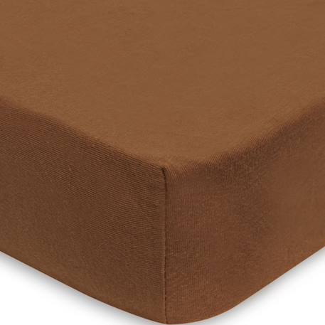 Drap-housse jersey lit bébé (2 pcs) Marron 2 - vertbaudet enfant 