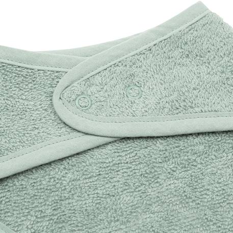 Lots de 2 bavoirs bandana en coton Biscuit+Bleu+Nougat+Rose+Vert clair 25 - vertbaudet enfant 