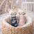 Hochet tricoté en coton bio Bleu 3 - vertbaudet enfant 