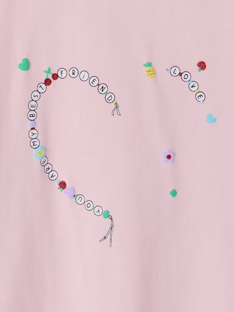 Lot T-shirt et bracelets meilleures amies lilas 4 - vertbaudet enfant 