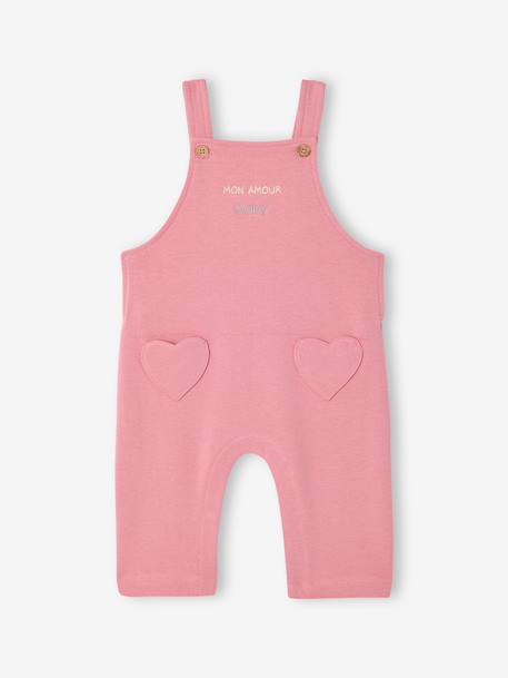 Ensemble salopette bébé fille rose 3 - vertbaudet enfant 