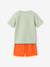 Lot 2 pyjashort garçon dinosaure vert sauge 10 - vertbaudet enfant 