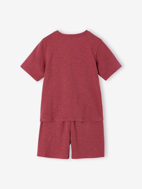 Lot pyjama short uni bleu chambray 10 - vertbaudet enfant 