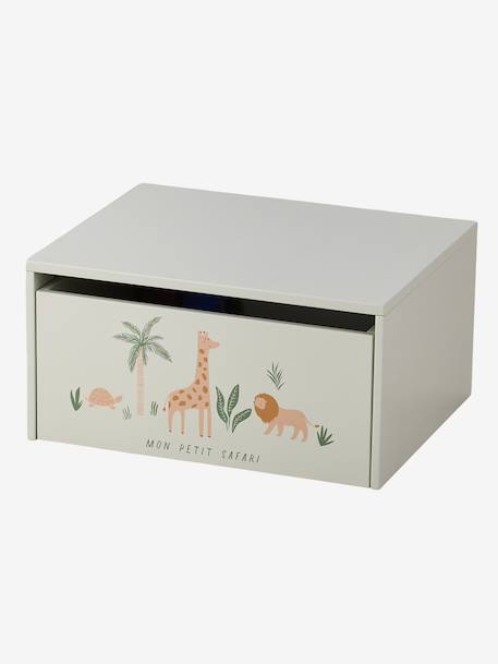 Table d'activités avec coffre de rangement beige+rose 4 - vertbaudet enfant 