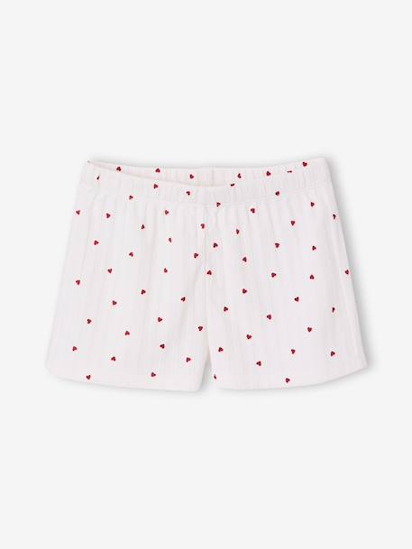 Pyjashort fille capsule famille écru 5 - vertbaudet enfant 