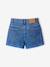 Short enfant en denim coton bleu moyen+denim gris 2 - vertbaudet enfant 
