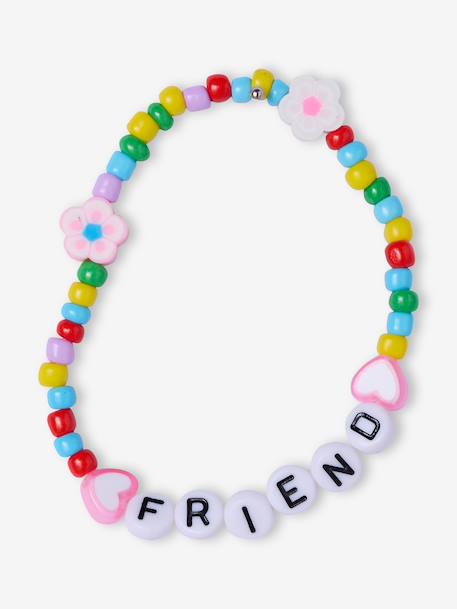 Lot T-shirt et bracelets meilleures amies lilas 7 - vertbaudet enfant 