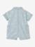 Combishort bébé fille denim denim bleached 3 - vertbaudet enfant 
