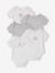 Lot 5 bodies bébé manches courtes lot blanc 1 - vertbaudet enfant 