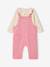 Ensemble salopette bébé fille rose 8 - vertbaudet enfant 
