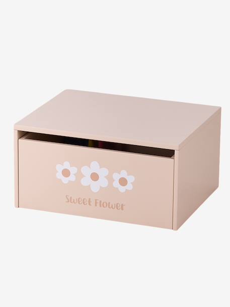 Table d'activités avec coffre de rangement beige+rose 12 - vertbaudet enfant 