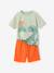 Lot 2 pyjashort garçon dinosaure vert sauge 4 - vertbaudet enfant 