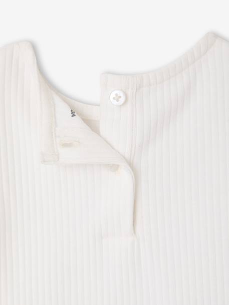 T-shirt bébé fille manches courtes blanc 3 - vertbaudet enfant 