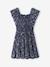 Robe smockée imprimée marine 2 - vertbaudet enfant 