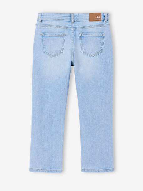 Jean slim fille morphologik tour de hanches large bleu foncé+bleu moyen+denim bleached+denim gris+gris 10 - vertbaudet enfant 