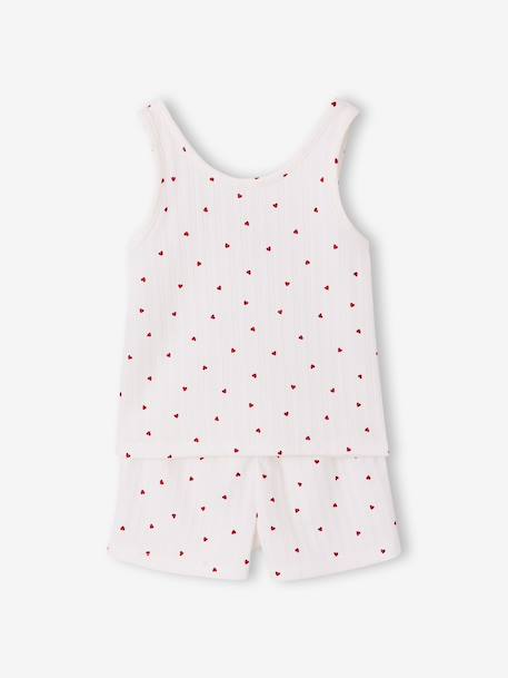 Pyjashort fille capsule famille écru 6 - vertbaudet enfant 
