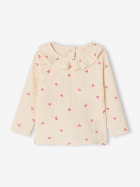 Ensemble salopette bébé fille rose 2 - vertbaudet enfant 