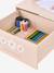 Table d'activités avec coffre de rangement beige+rose 15 - vertbaudet enfant 