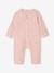 Pyjama bébé col large Capsule mère-fille rose poudré 5 - vertbaudet enfant 