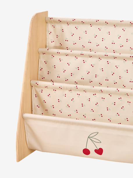 Rangement livre textile beige imprimé+blanc imprimé 10 - vertbaudet enfant 