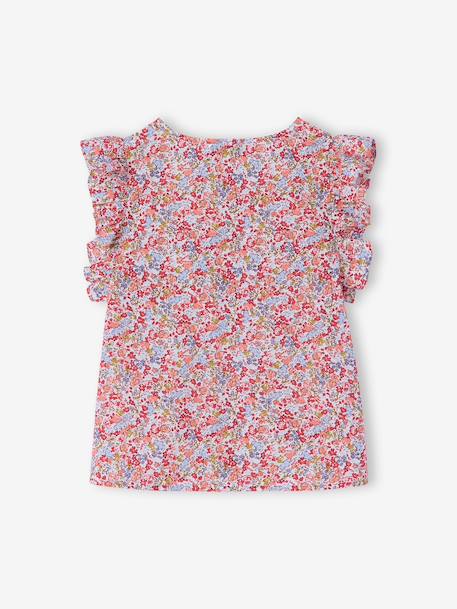 Blouse fille manches volantées bea 4 - vertbaudet enfant 