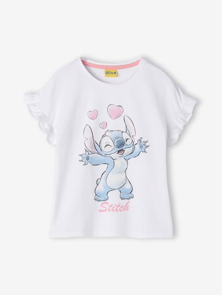 Pyjashort fille coton Lilo & Stitch rose bonbon 2 - vertbaudet enfant 