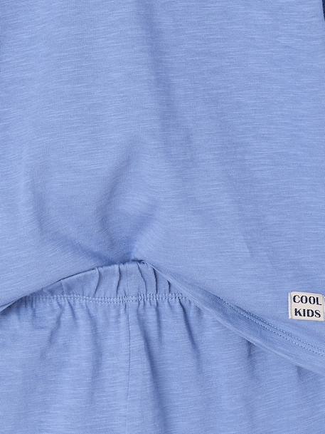 Lot pyjama short uni bleu chambray 9 - vertbaudet enfant 