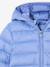 Doudoune garçon légère à capuche bleu jean+bleu moyen+marine+noir+noisette+noix de pécan+olive+rouge+vert émeraude 6 - vertbaudet enfant 