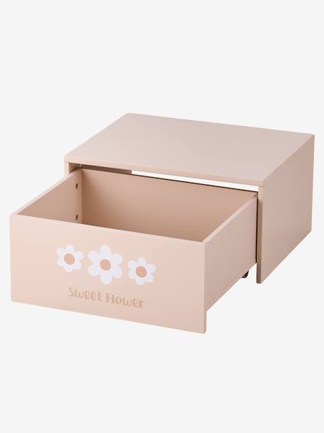 Table d'activités avec coffre de rangement beige+rose 13 - vertbaudet enfant 